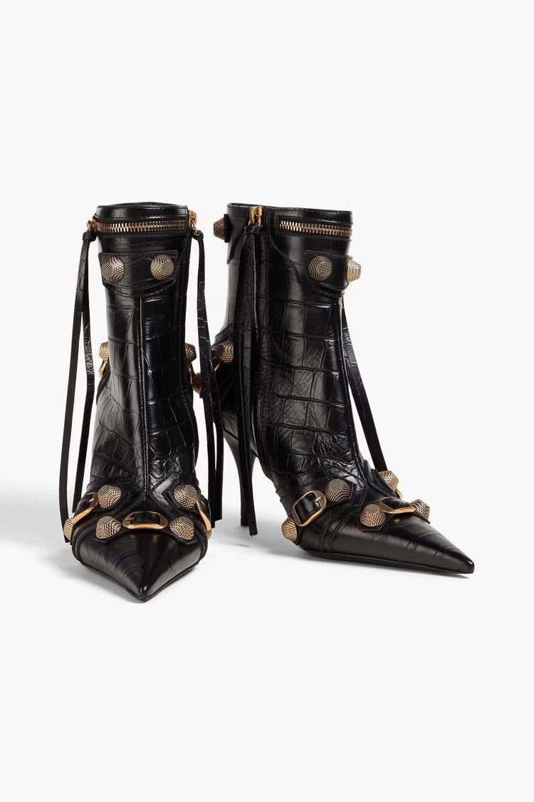 Balenciaga o1y0625 Ankle Boots in Black Size US 7.5 / IT 37.5 - 3 Thumbnail