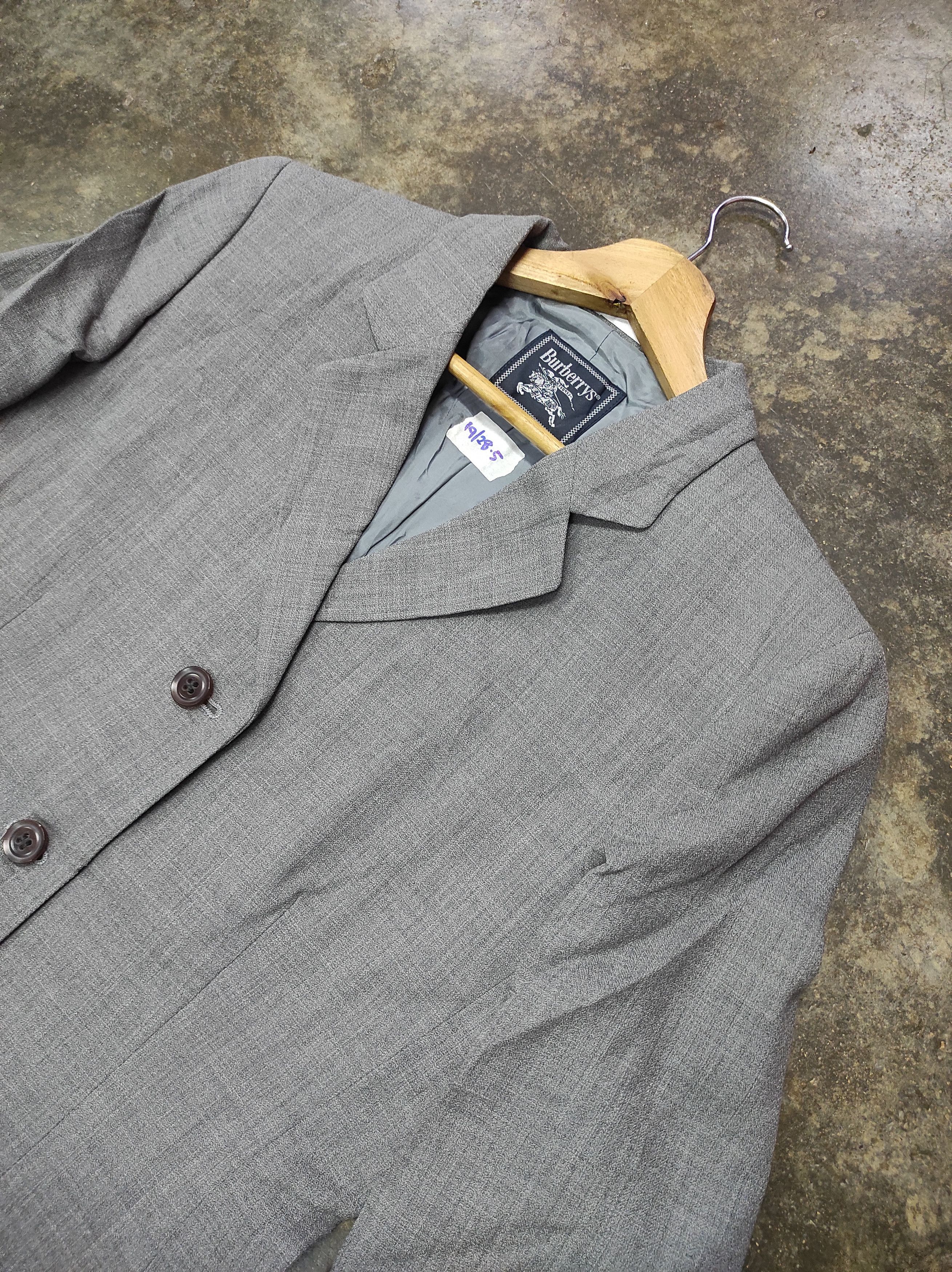 Burberry × Vintage BURBERRY VTG BLAZER JACKET Size S / US 4 / IT 40 - 3 Thumbnail