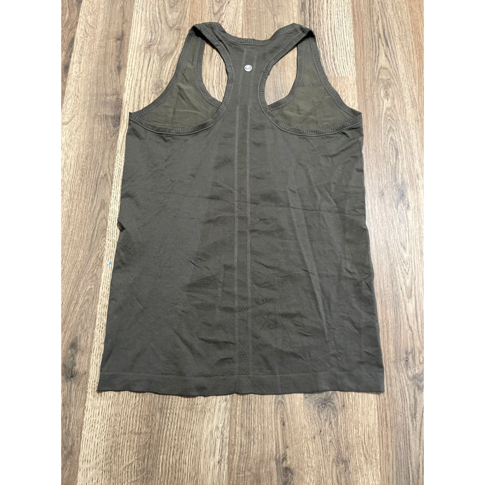 Vintage Tank Top Women's M Green Racer Back Sleeveless Size M / US 6-8 / IT 42-44 - 3 Thumbnail