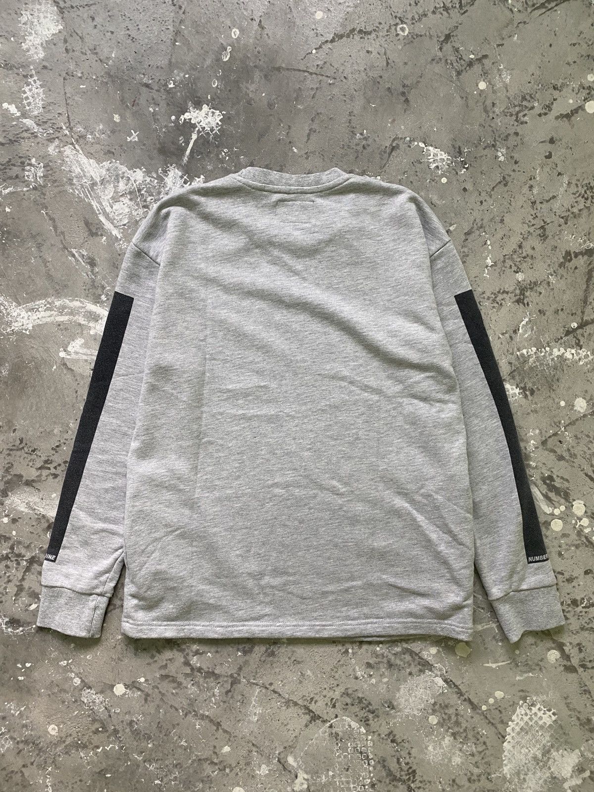 Number (N)ine Number NINE Denim Pocket Pullover Sweatshirt Size US M / EU 48-50 / 2 - 8 Thumbnail