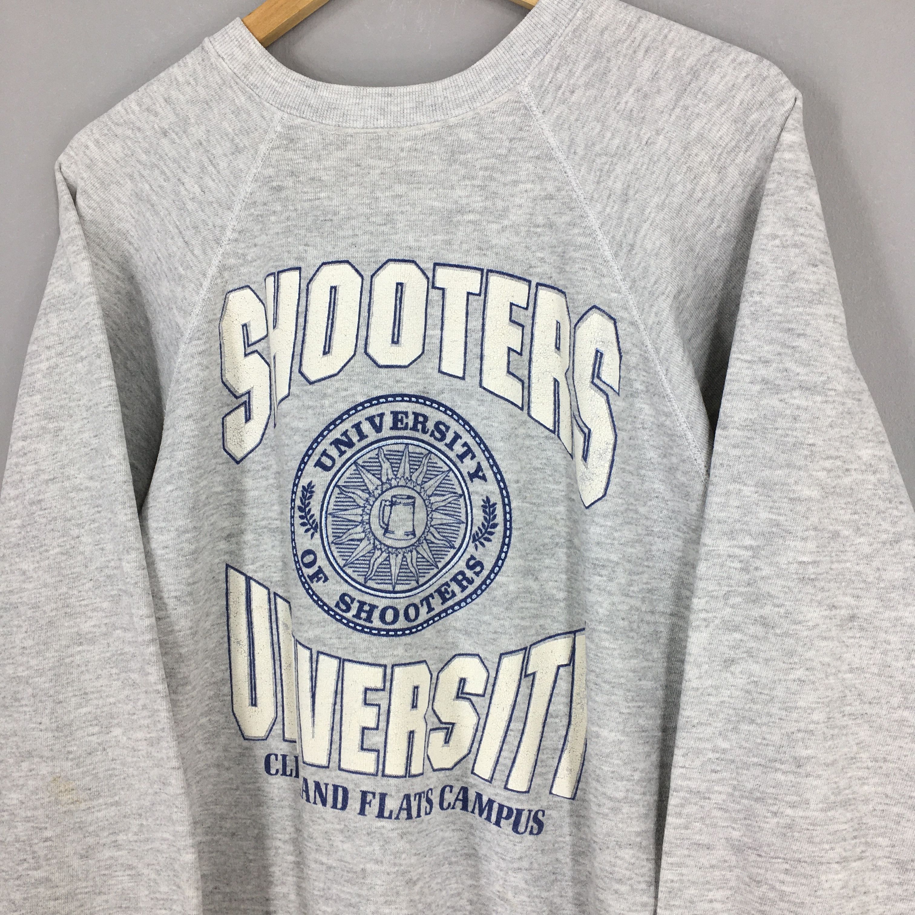 NCAA Vintage University Of Shooters Sweatshirts Large Size US L / EU 52-54 / 3 - 3 Thumbnail