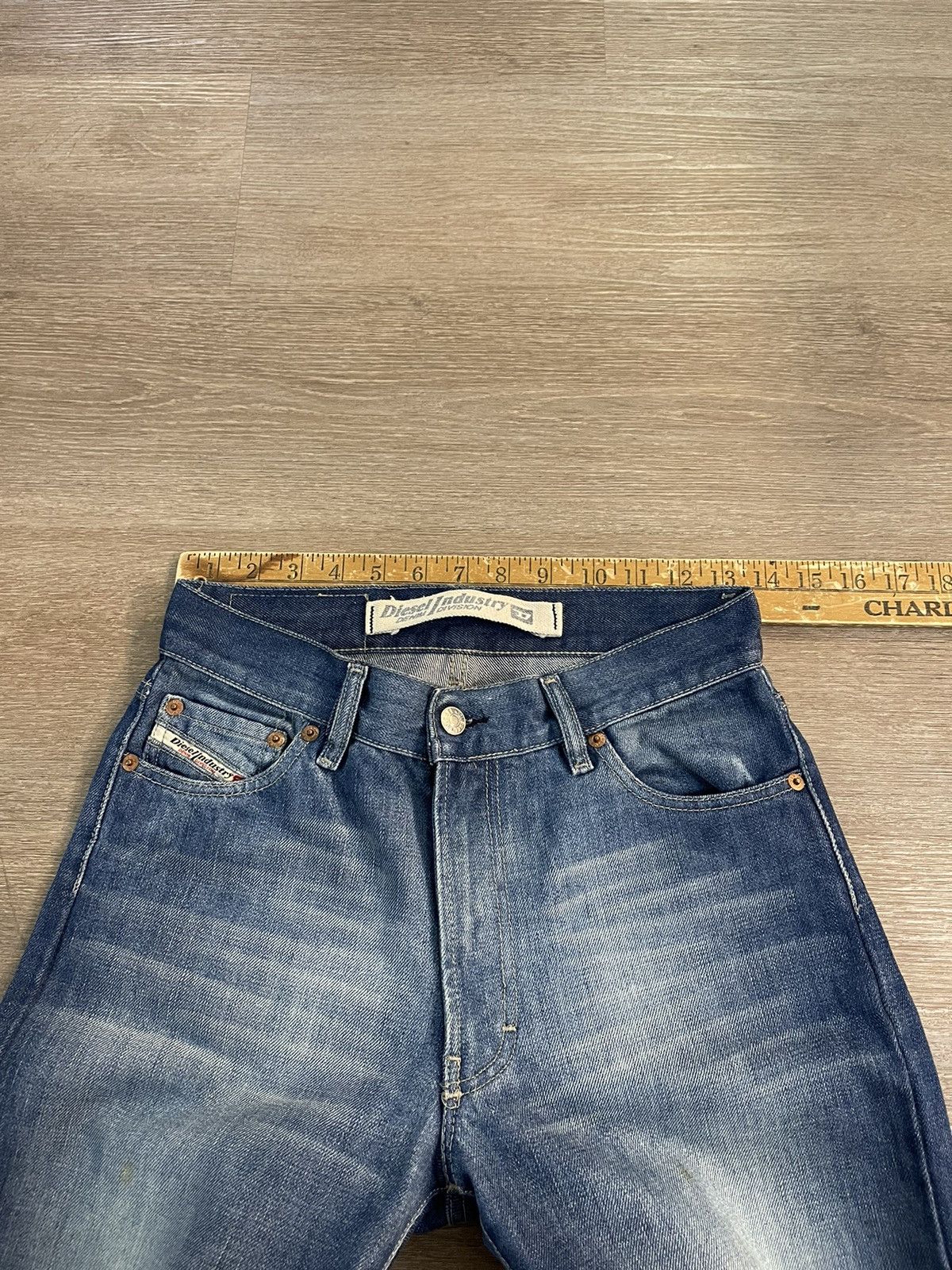 Diesel × Vintage Vintage Diesel Flare Pants Y2K Fanker Size US 27 - 7 Thumbnail