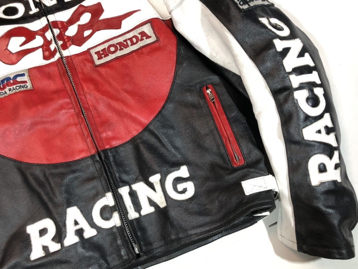 Alpinestars × Dainese × Yamaha Honda Motorcycle leather jacket Racing vintage Size US XL / EU 56 / 4 - 8 Thumbnail
