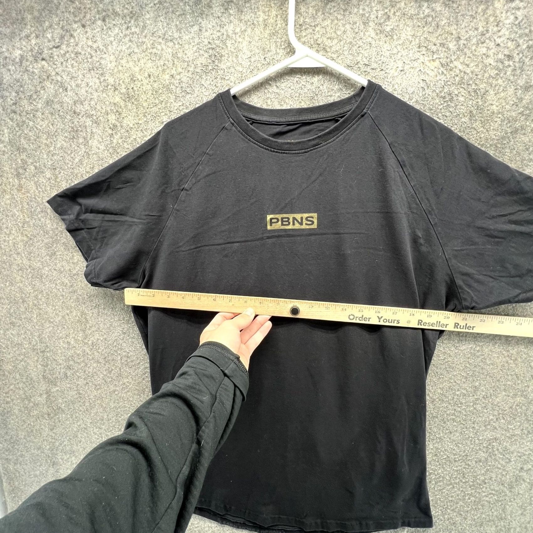 Vintage Alphalete Shirt Mens Large Black PBNS Performance Short Sleeve Athletic Tee Size US L / EU 52-54 / 3 - 3 Thumbnail