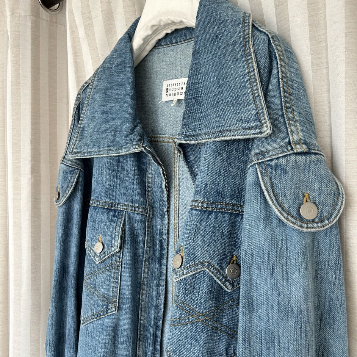 Maison Margiela Maison Margiela 19SS Denim jacket S Size US S / EU 44-46 / 1 - 2 Thumbnail