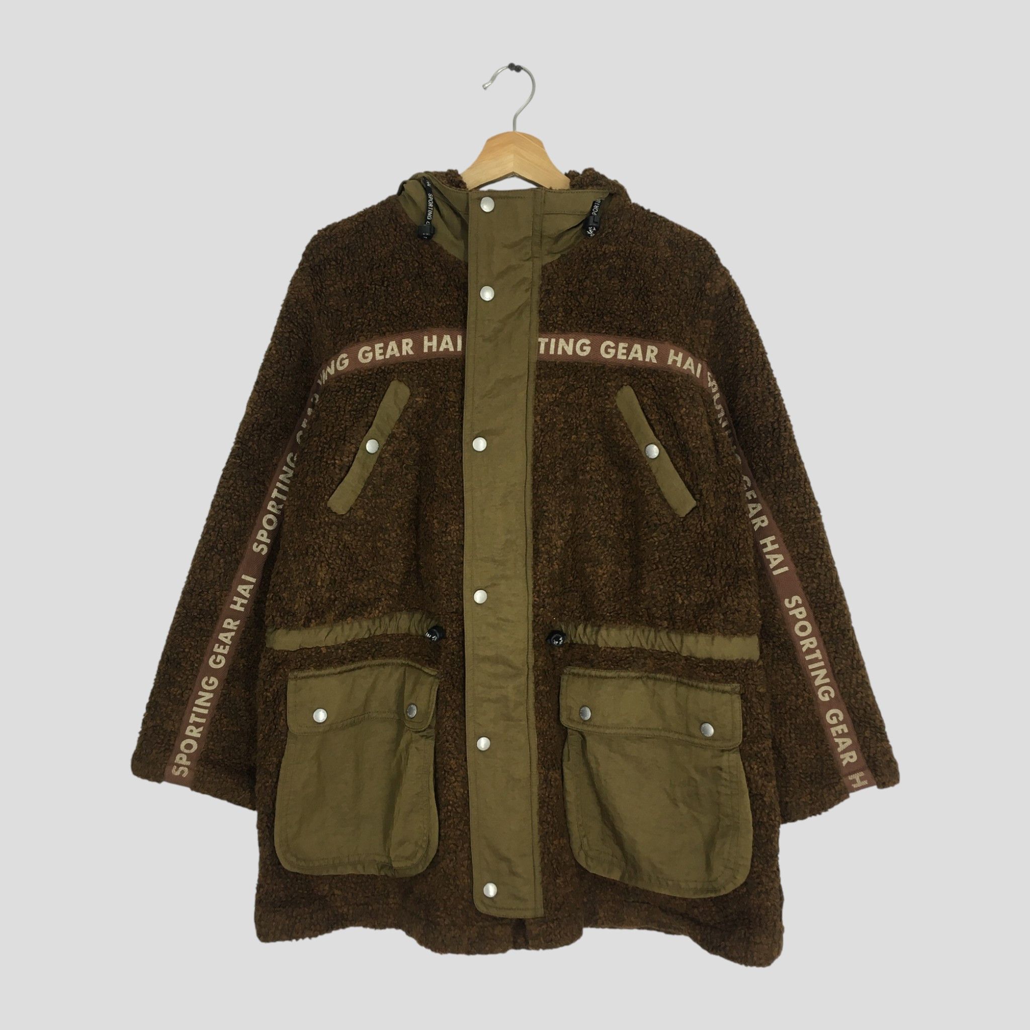 Hai Sporting Gear Vintage Hai Sporting Gear Issey Miyake Deep Pile Fleece Size M / US 6-8 / IT 42-44 - 2 Thumbnail
