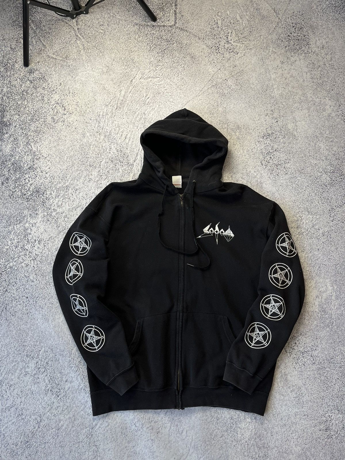 Band Tees Vintage 90s Sadom In The Sign Of Evil hoodie Y2K Size US XL / EU 56 / 4 - 16 Thumbnail