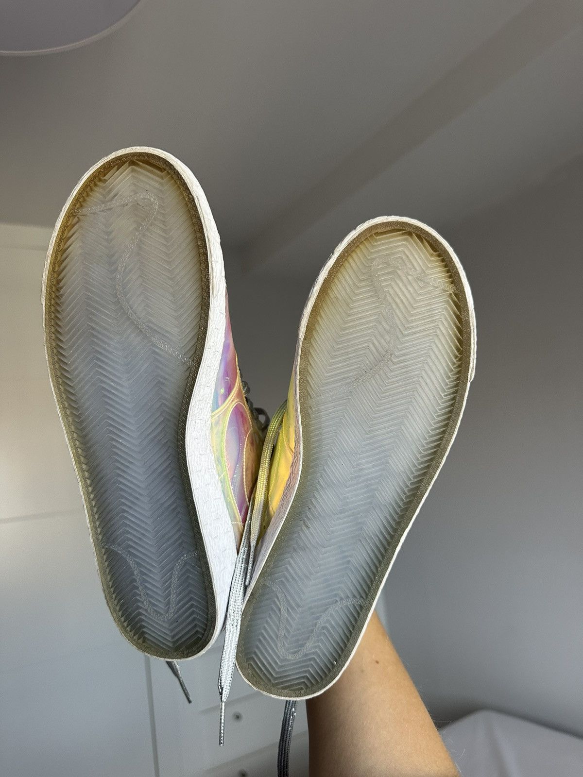 Nike Nike blazer iridescent holographic chameleon Size US 7.5 / IT 37.5 - 6 Thumbnail