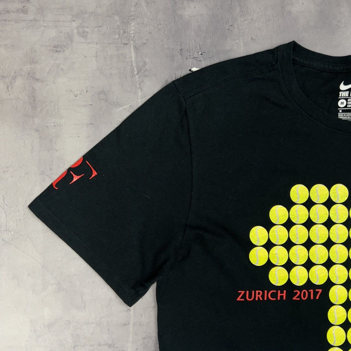 Vintage Nike Tennis Roger Federer RF 2017 Match For Africa 3 Seattle Size US M / EU 48-50 / 2 - 2 Thumbnail