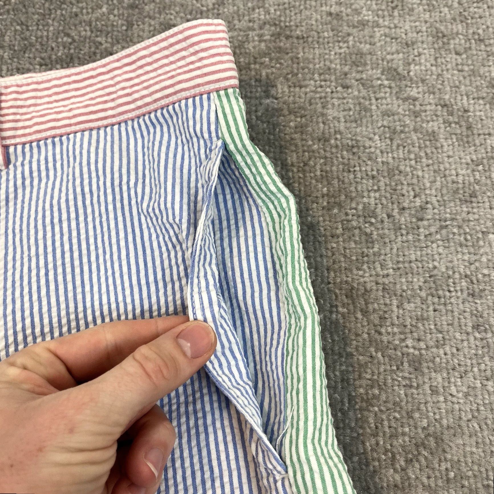 Vineyard Vines VINEYARD VINES Shorts Mens 38 Pastel Colorful Easter Blue Green Pink 38 x 7.5" Chino Multicolor 5-Pocket Regular Gear Mens Size US 38 / EU 54 - 6 Thumbnail