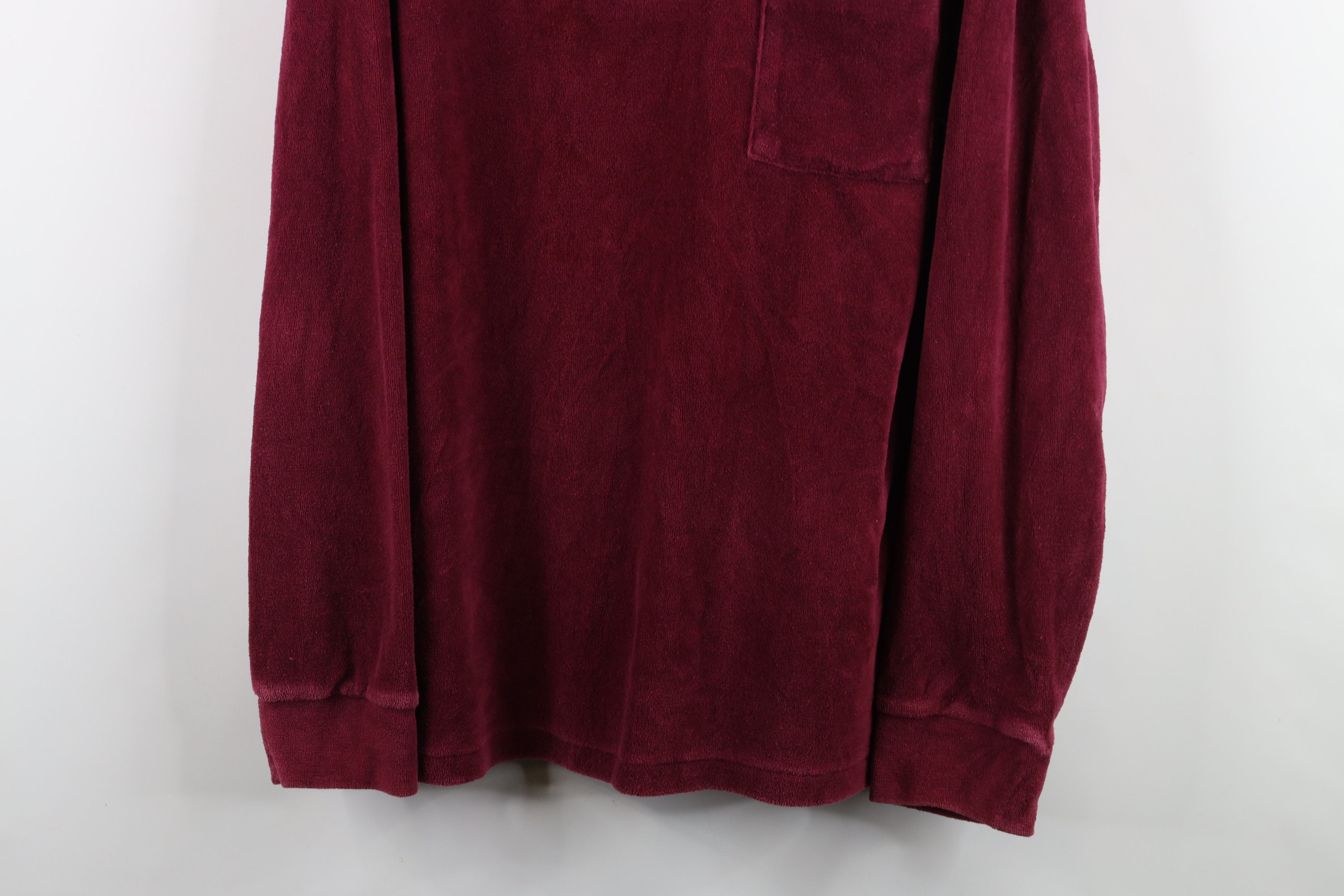 Vintage Vintage 70s Streetwear Terry Cloth Collared Polo Shirt Size US XL / EU 56 / 4 - 3 Thumbnail
