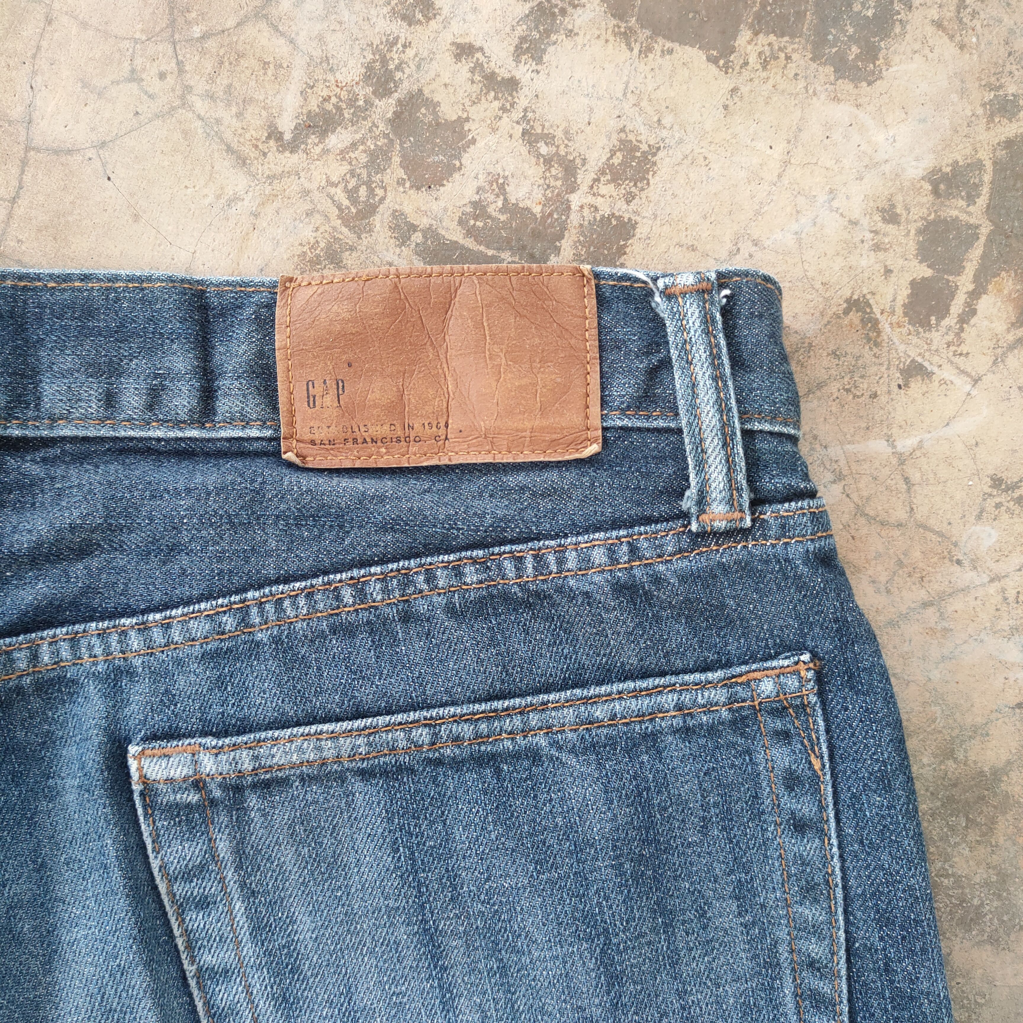 Japanese Brand W34 VINTAGE JAPANESE FADED DISTRESSED RIPPED JEAN PANTS Size US 34 / EU 50 - 11 Thumbnail