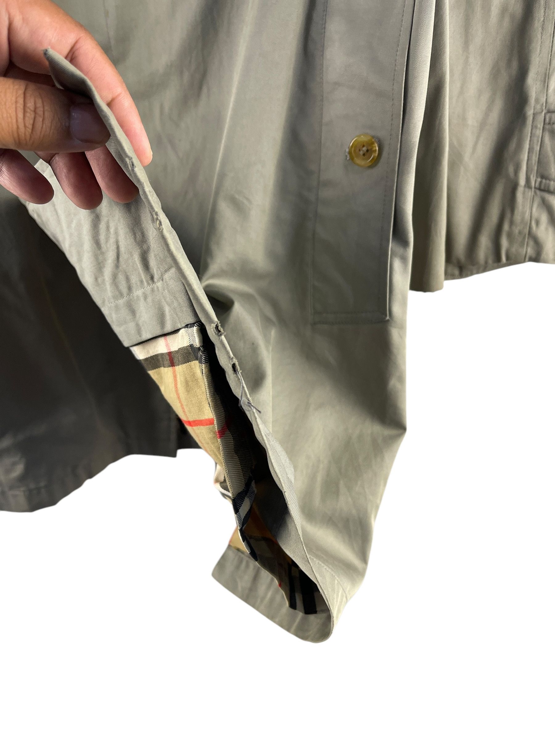 Burberry Prorsum Vintage Burberry Prorsum Trench Coat Jacket Size L / US 10 / IT 46 - 9 Thumbnail
