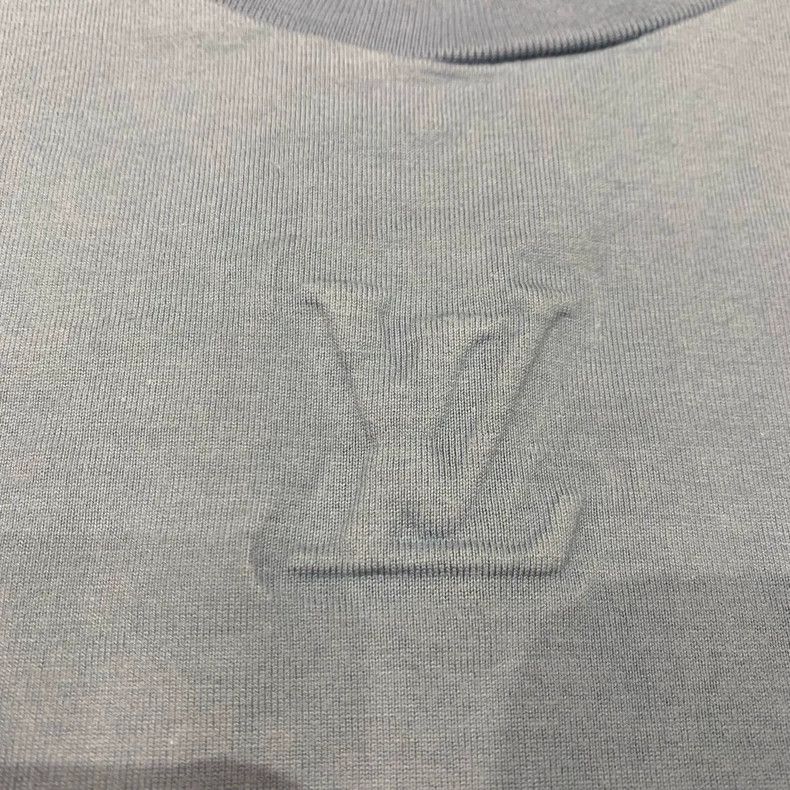 Louis Vuitton Louis Vuitton Haze blue embossed short sleeves 2503-Nextarr Size US XXL / EU 58 / 5 - 7 Thumbnail