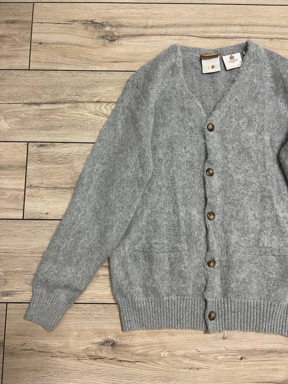 Lyle & Scott Lyle & Scott x Oi Polloi Mohair Cardigan Sweater V-neck Size US S / EU 44-46 / 1 - 7 Thumbnail