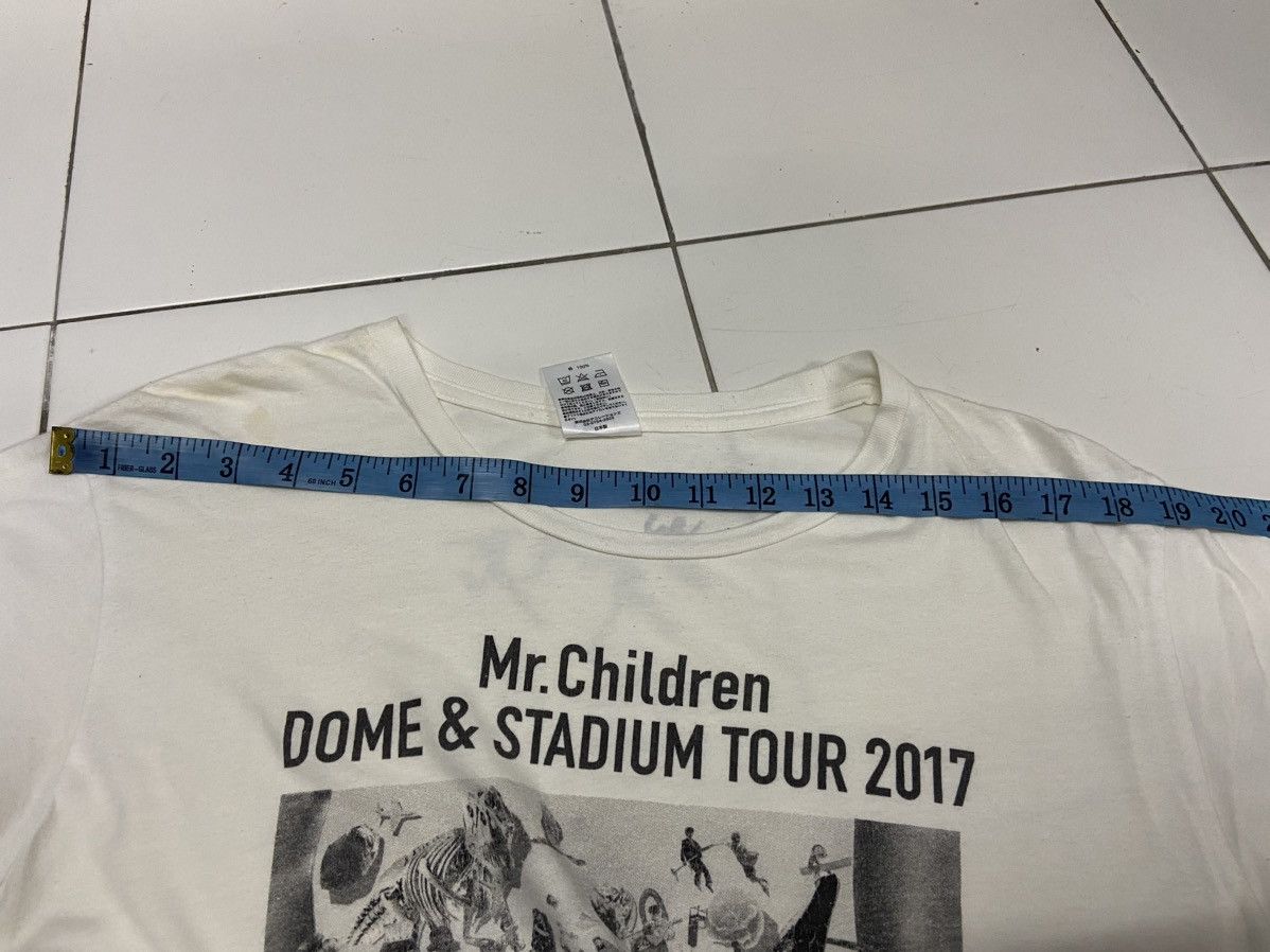 Japanese Brand MR.CHILDREN DONE & STADIUM TOUR 2017 TEE SHIRT Size US M / EU 48-50 / 2 - 11 Thumbnail