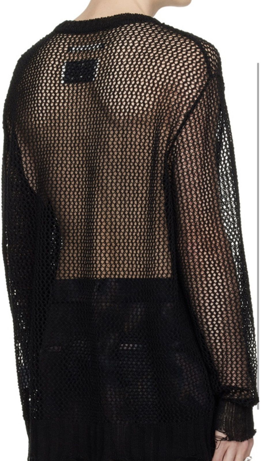 Song For The Mute Song for the mute Oversized Sheer Sweater sz2 Size US M / EU 48-50 / 2 - 10 Thumbnail