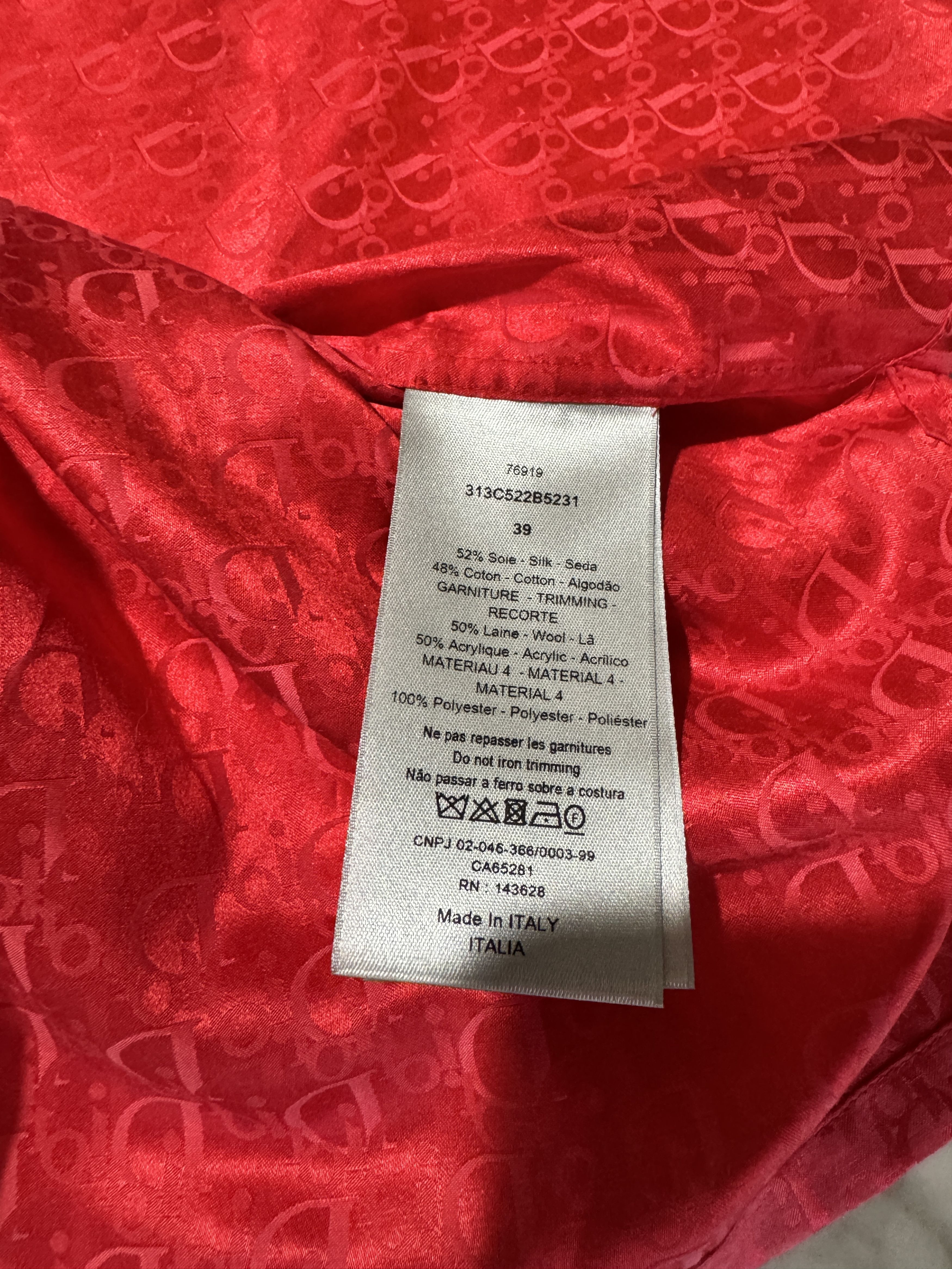 Dior Rabit Pat Shirt Size US XXS / EU 40 - 16 Thumbnail