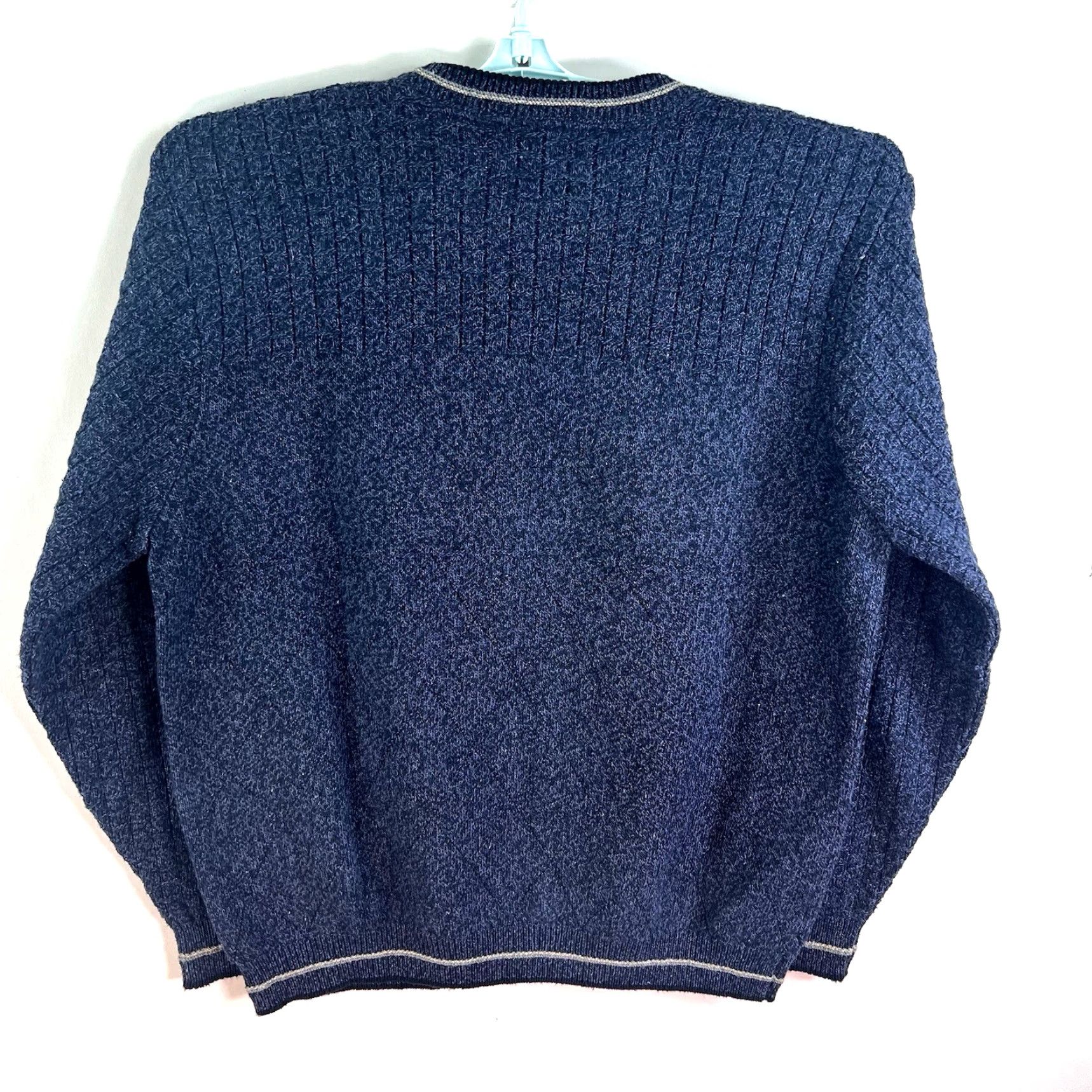 Haggar Haggar Tour Golf Sweater Mens Size L Blue Cotton Blend Knit Pullover Casual, Travel, Business Mens Size US L / EU 52-54 / 3 - 5 Thumbnail