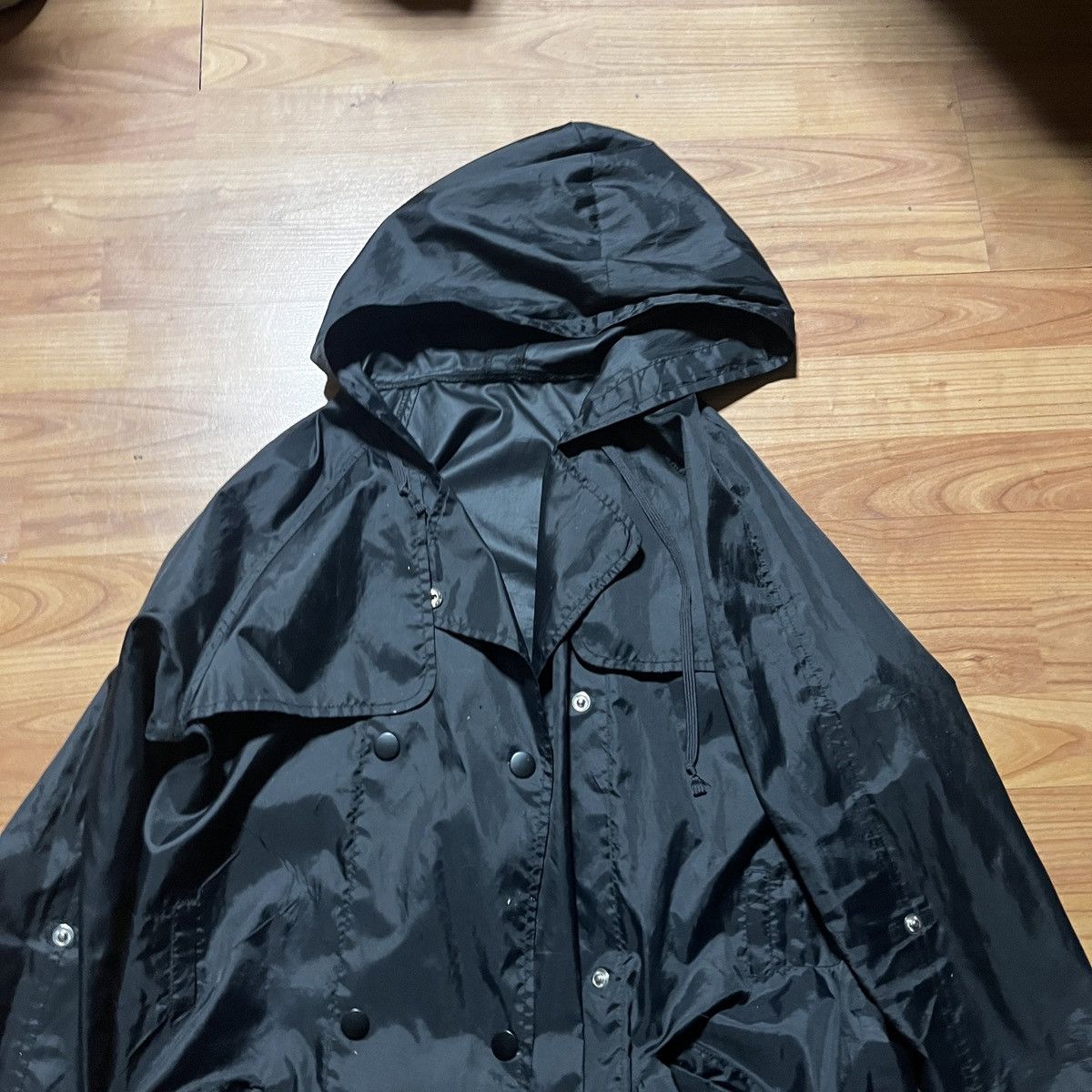 Other Vintage Old Navy Black raincoat with hood size small Size US S / EU 44-46 / 1 - 4 Thumbnail