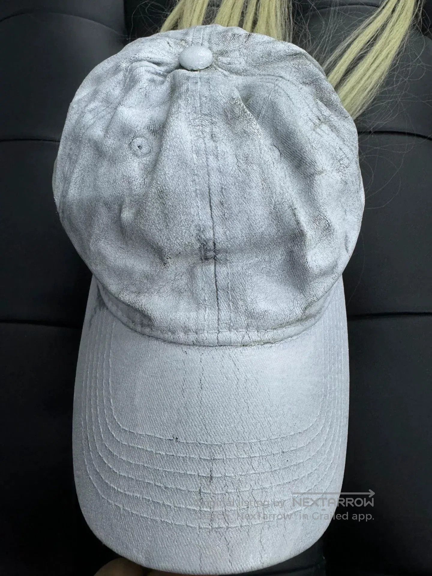 P.L.N. P.L.N Unique White Hair Cap. Size ONE SIZE - 2 Thumbnail