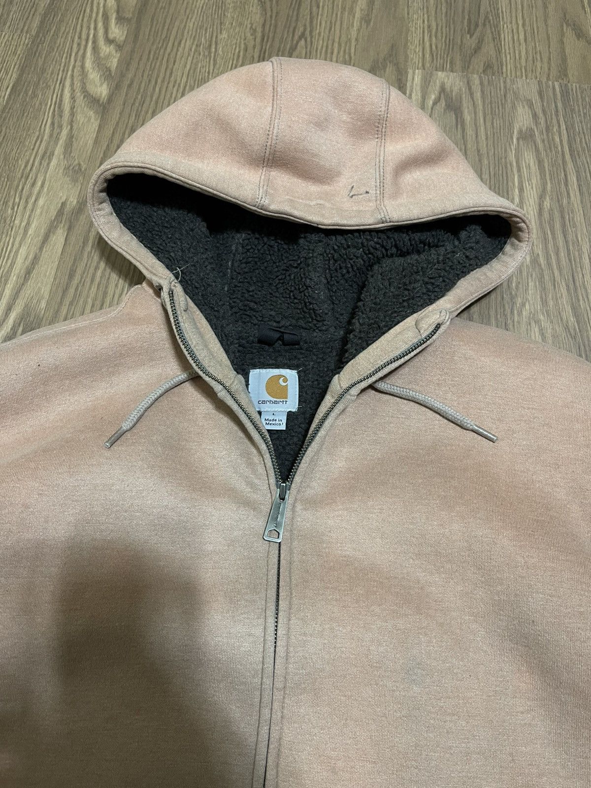 Carhartt Faded Carhartt Sherpa lined zip-up hoodie Size US L / EU 52-54 / 3 - 2 Thumbnail