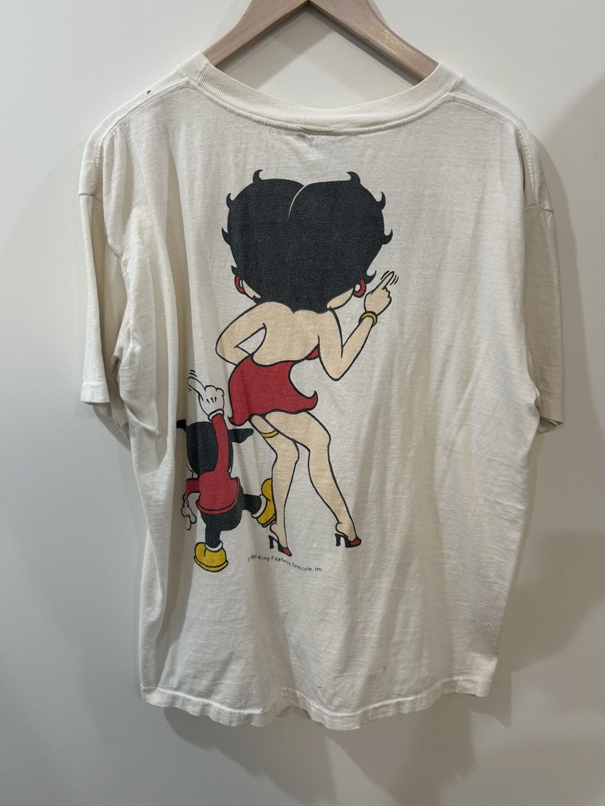 Other 1985 Betty Boop Front and Back Single Stitch Shirt Size US L / EU 52-54 / 3 - 3 Thumbnail