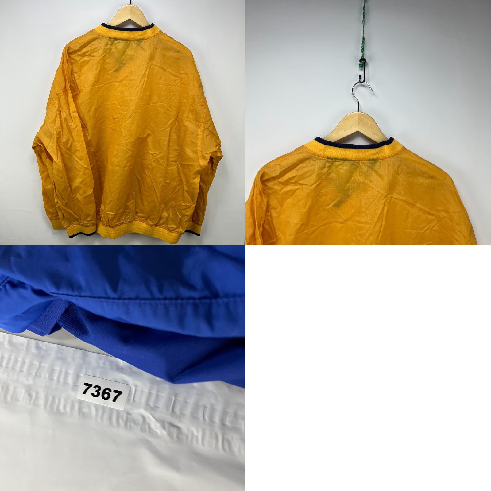 Eddie Bauer VINTAGE Eddie Bauer Jacket Windbreaker 2XL Mens Yellow Nylon 90s 2XL Windbreaker Jacket Size US XXL / EU 58 / 5 - 8 Thumbnail
