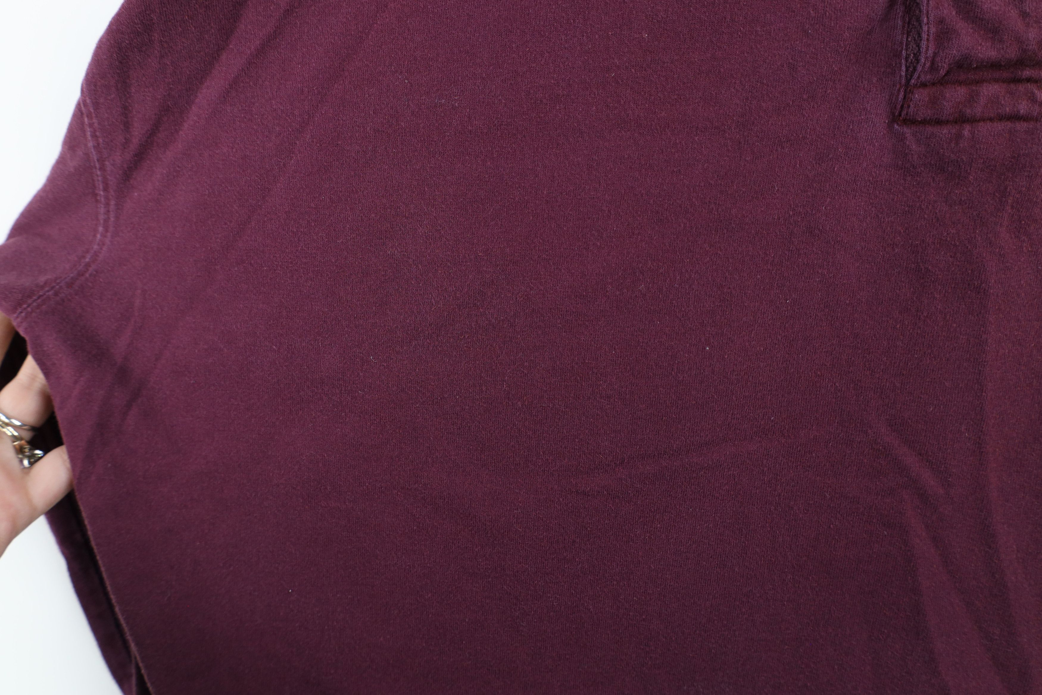 Vintage Vintage 90s Streetwear Long Sleeve Henley T-Shirt Purple Size US XL / EU 56 / 4 - 8 Thumbnail