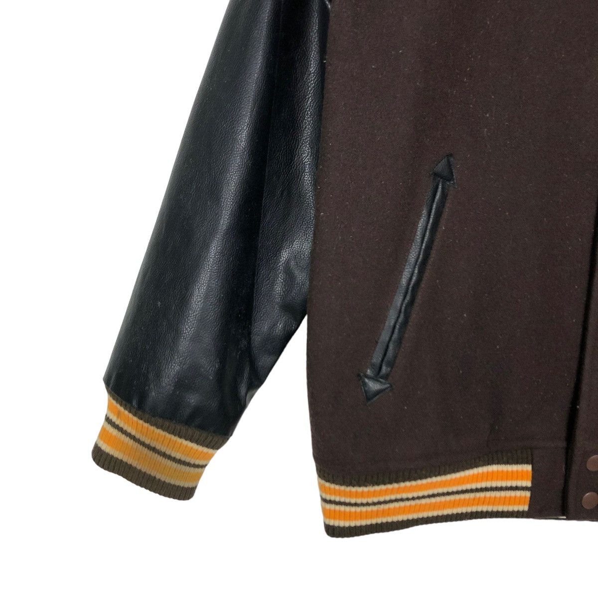 Japanese Brand 💥RARE VINTAGE VARSITY JACKET CONART LEATHER BIG LOGO Size US M / EU 48-50 / 2 - 4 Thumbnail