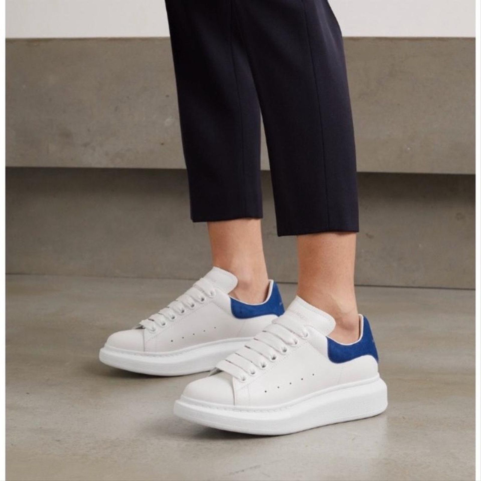 Alexander McQueen oversized leather sneakers 39 Size US 9 / IT 39 - 2 Thumbnail