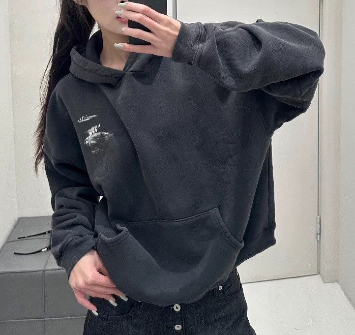 Enfants Riches Deprimes ERD Washed Black Short Hoodie L Near MINT Size L / US 10 / IT 46 - 4 Thumbnail