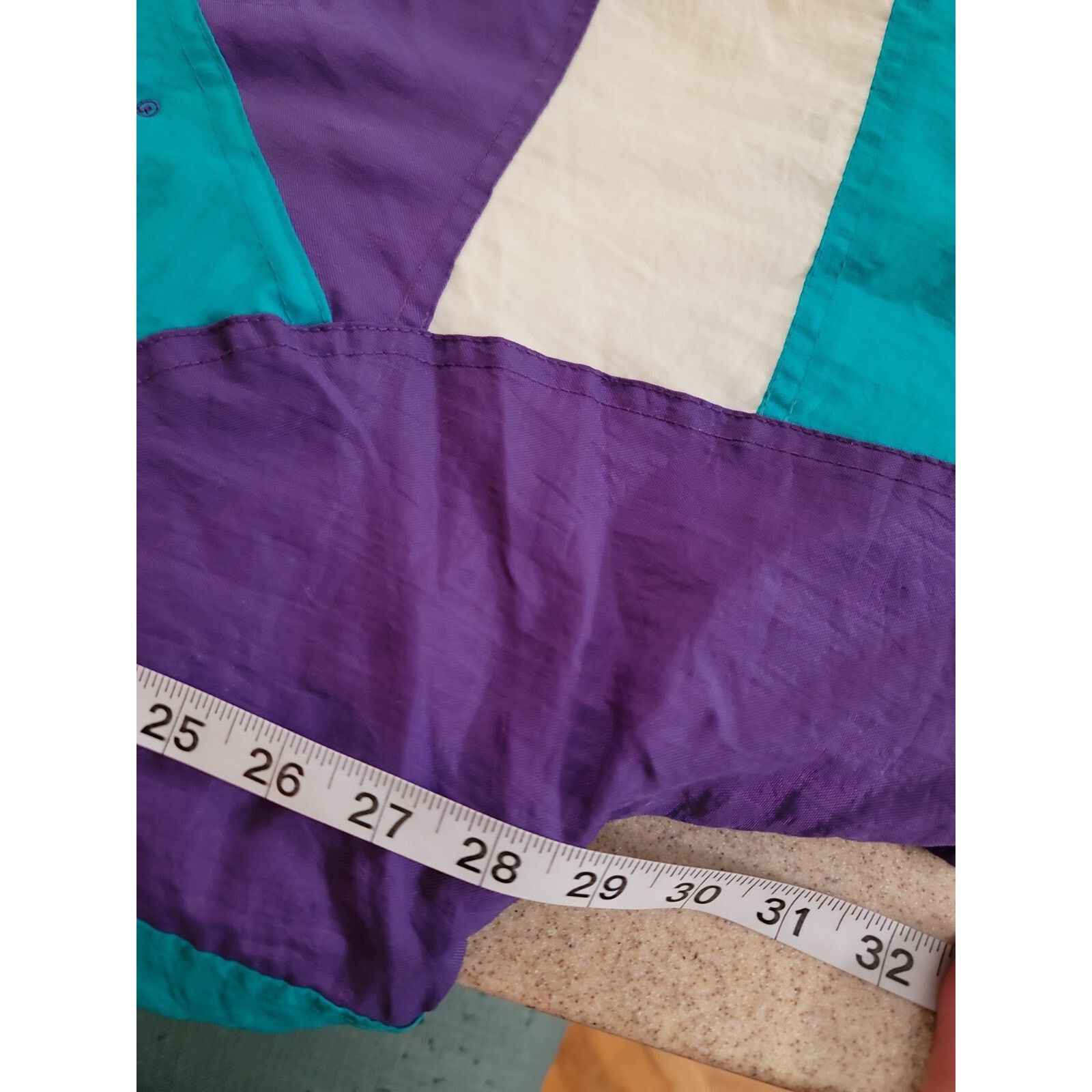 Vintage Vtg RANGER BOATS jacket turquoise purple Sz L Dunbrooke Size US L / EU 52-54 / 3 - 18 Thumbnail
