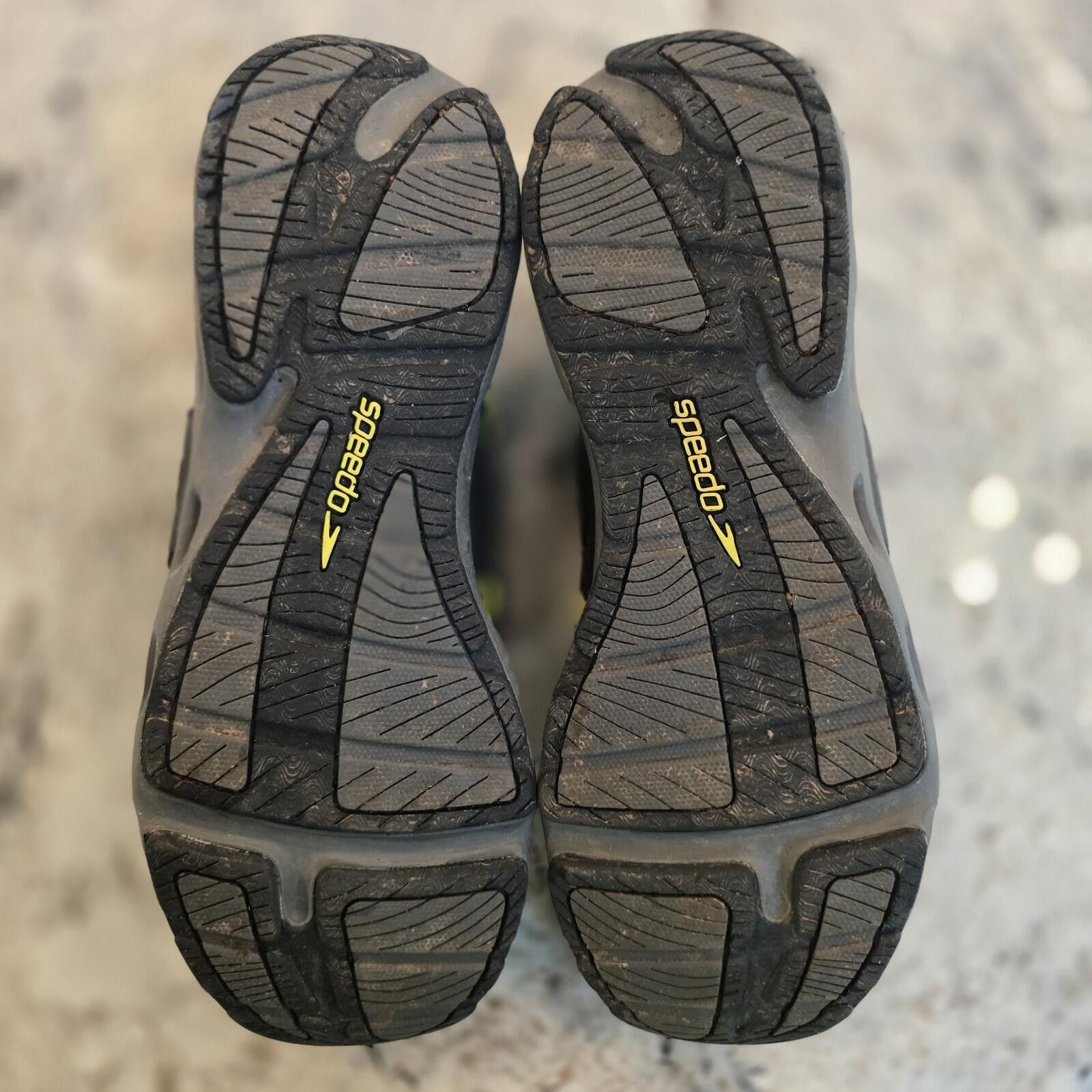 Speedo Speedo Black Gray Yellow Hydro Running Shoes Mens Size 11 Size US 11 / EU 44 - 7 Thumbnail