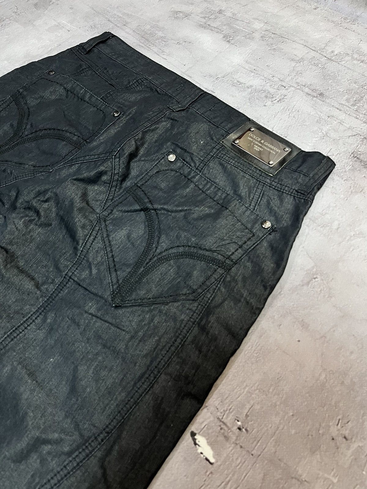 Dolce & Gabbana × Vintage Dolce Gabbana vintage denim pants y2k Size US 35 - 11 Thumbnail
