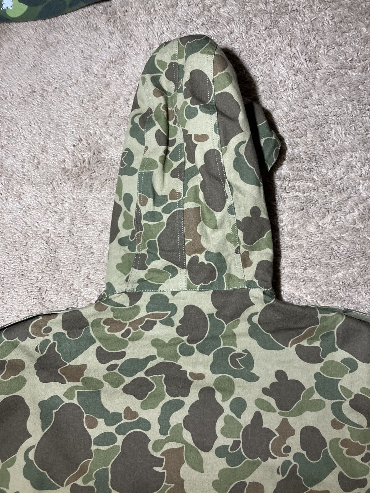 Celine New SS22 Celine Duck Camo Military Cargo Jacket Cut Off Vest Size US XL / EU 56 / 4 - 14 Thumbnail