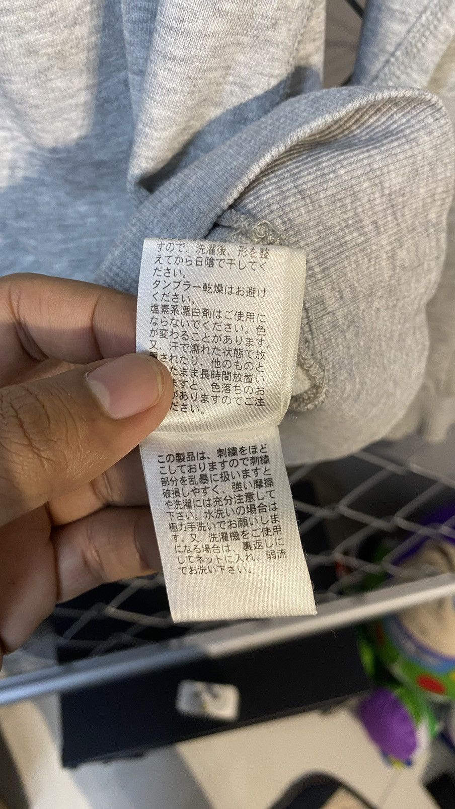Comme Ca Ism × Designer × Japanese Brand COMME CA ISM EMBROIDERY SWEATSHIRT MEDIUM GREY Size M / US 6-8 / IT 42-44 - 6 Thumbnail