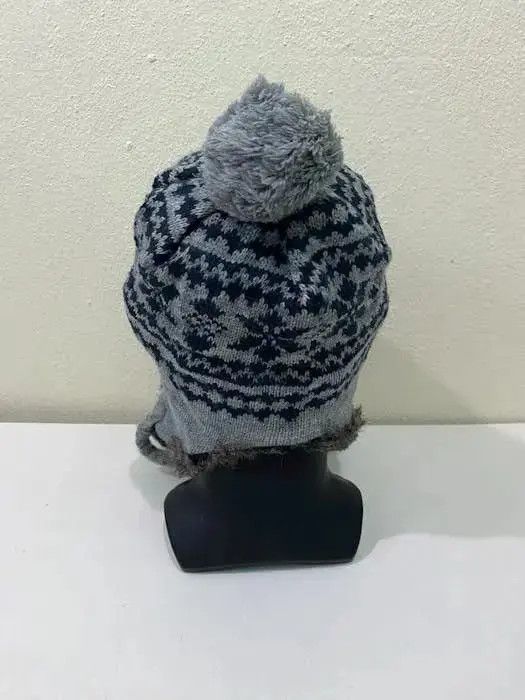 Japanese Brand Gina Benotti Earflap Beanie Hat Size ONE SIZE - 4 Thumbnail