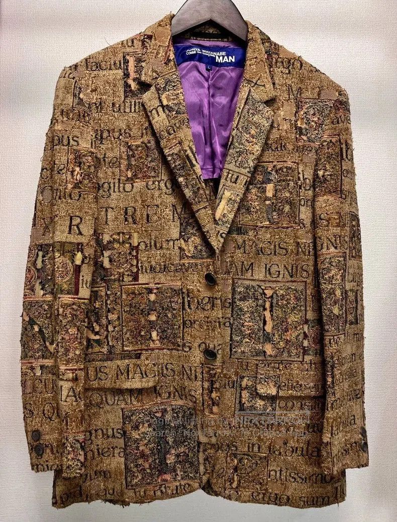 Junya Watanabe Junya Watanabe 05AW Embroidered Blazer. Size US L / EU 52-54 / 3 - 1 Thumbnail