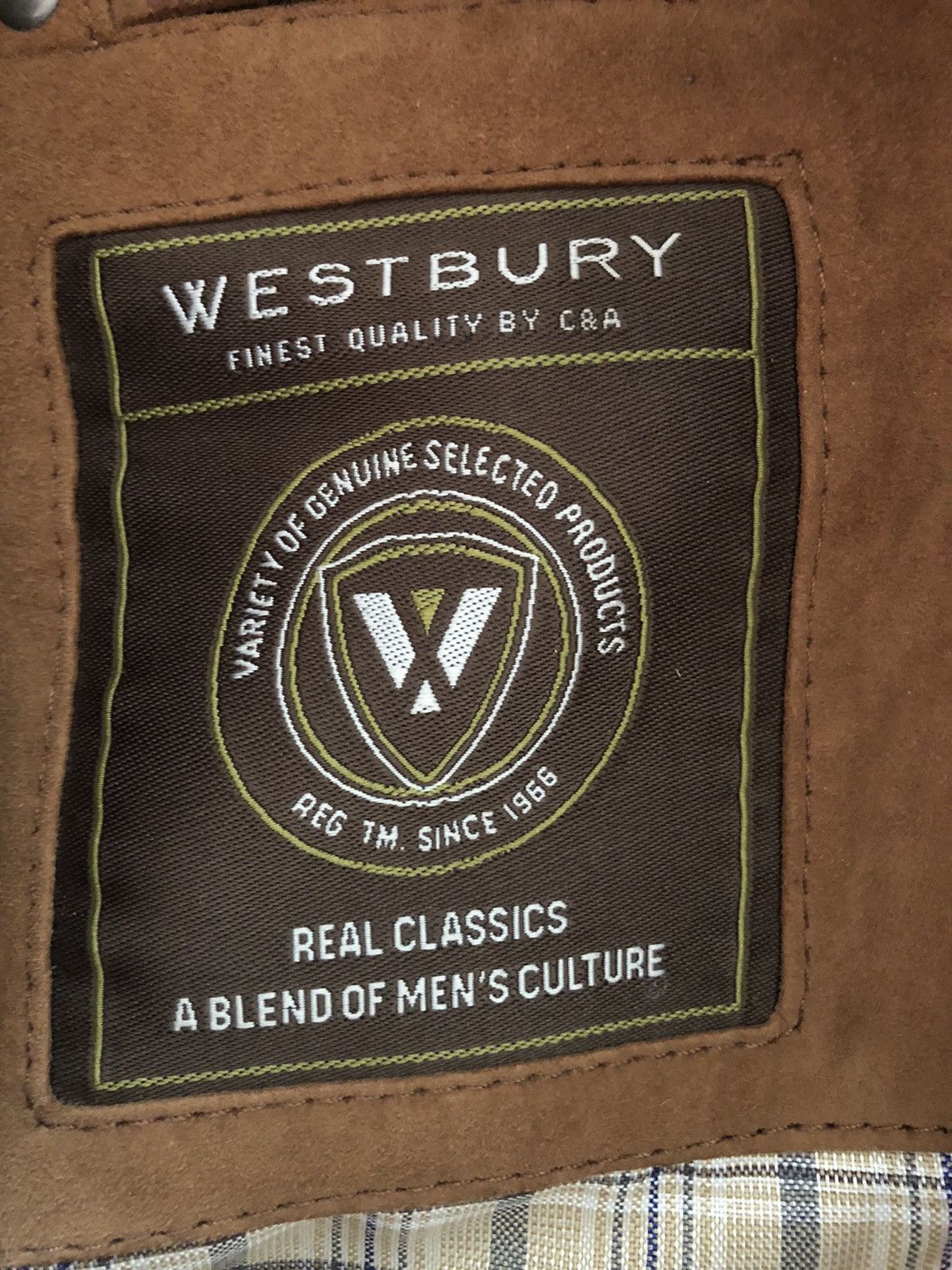 Other × Vintage WESTBURY VINTAGE FINEST QUALITY LEATHER BROWN JACKET Size US L / EU 52-54 / 3 - 3 Thumbnail