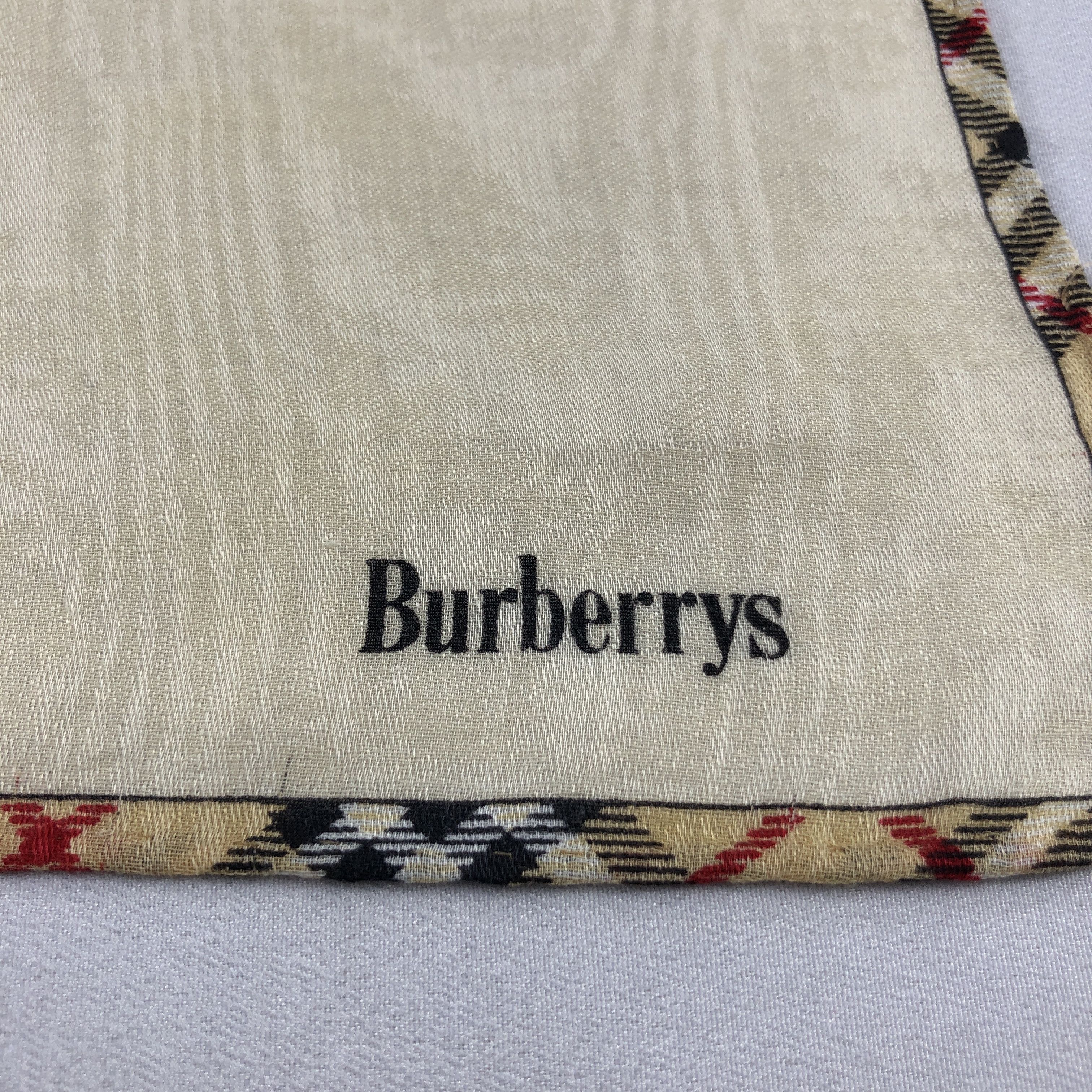 Burberry Burberry Handkerchief Neckerchief Bandana H3091 Size ONE SIZE - 3 Thumbnail
