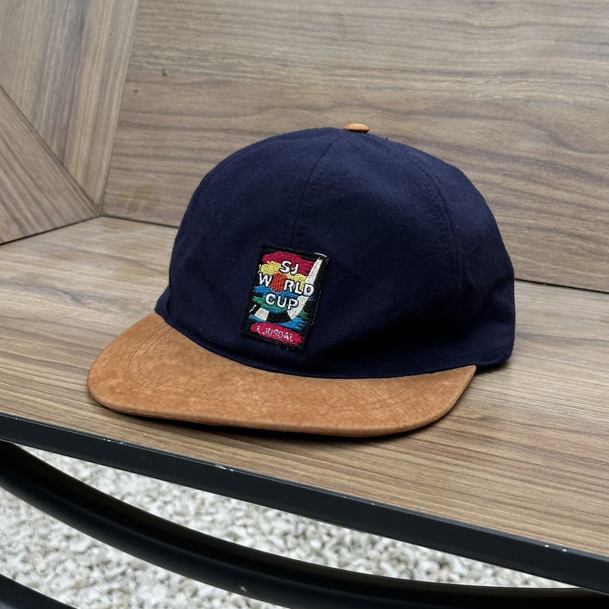 Japanese Brand × Vintage Vintage SJ World Cup Cap Hat Hockey Y2K Sportwear Size ONE SIZE - 2 Thumbnail