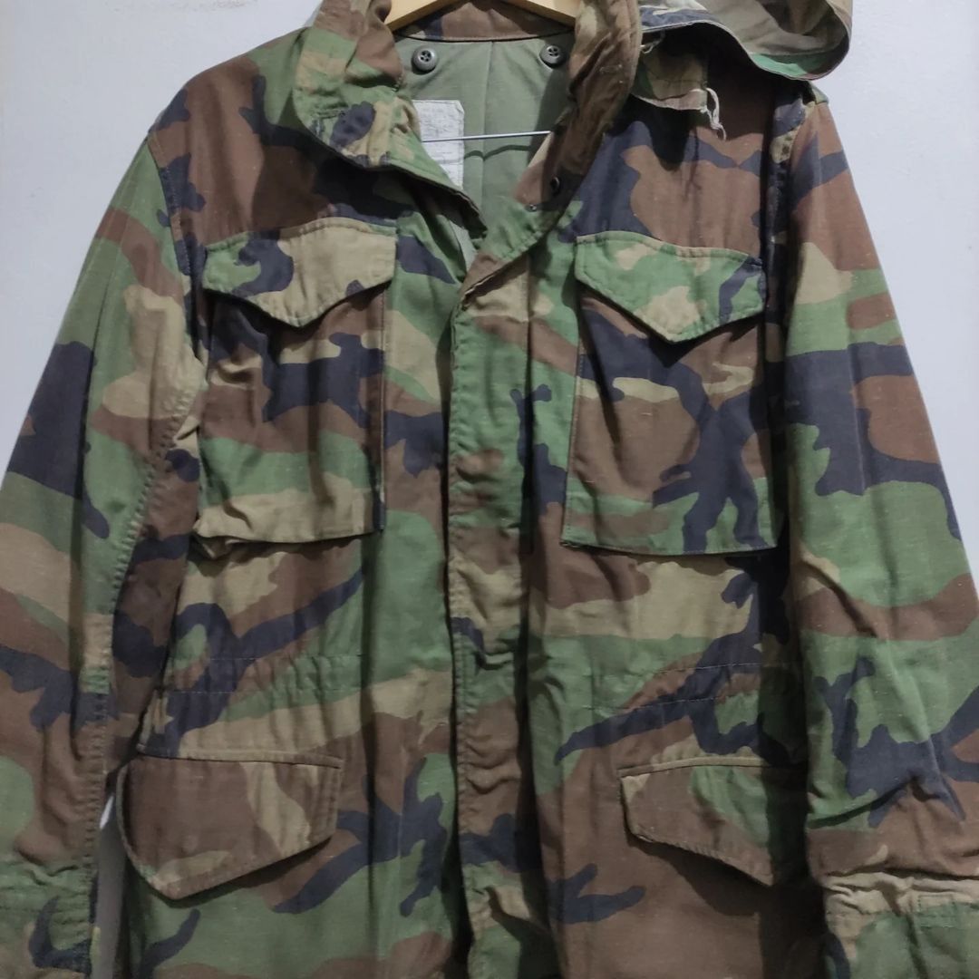 Other Vintage M-65 Field Jacket, Woodland Camo Size US M / EU 48-50 / 2 - 9 Thumbnail