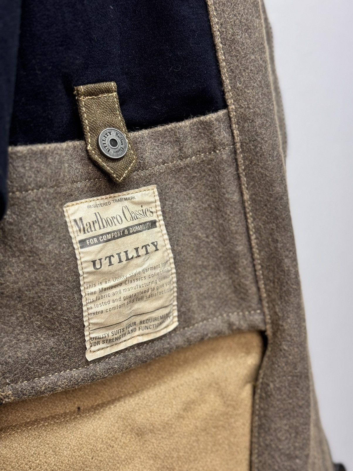 Marlboro Vintage Marlboro Classics Brown Jacket Made Italy Coat Size US XL / EU 56 / 4 - 14 Thumbnail