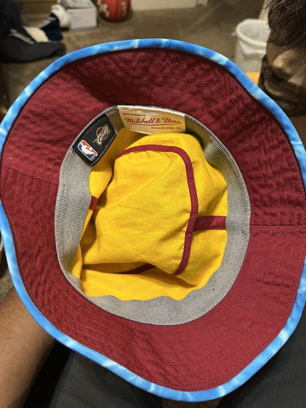 Mitchell & Ness × Vintage Vintage Cleveland Cavaliers “water camo” hat 00s Size ONE SIZE - 8 Thumbnail