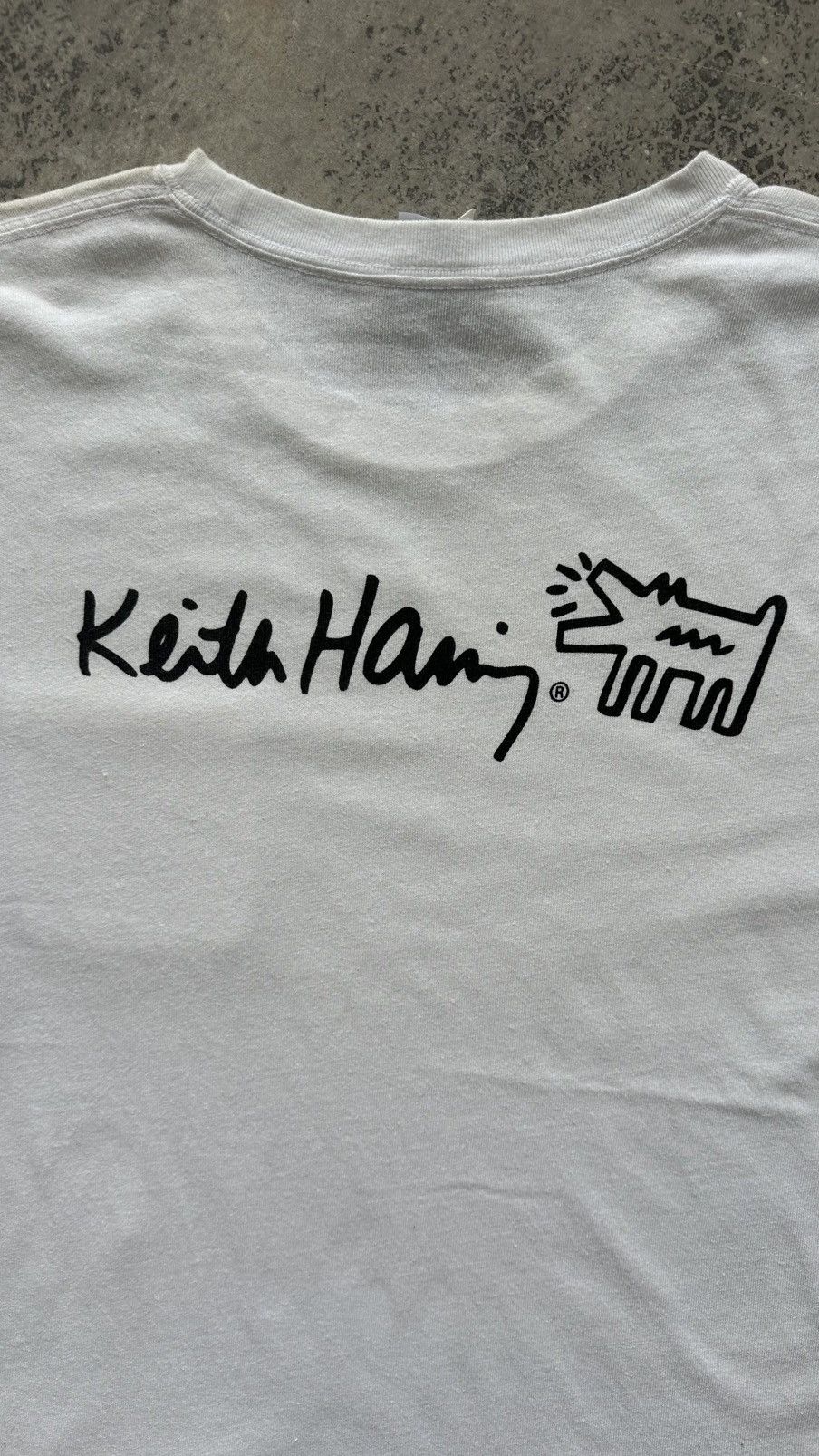 Keith Haring × Vintage RAGEBLUE X KEITH HARING POCKET TEE Size US M / EU 48-50 / 2 - 6 Thumbnail