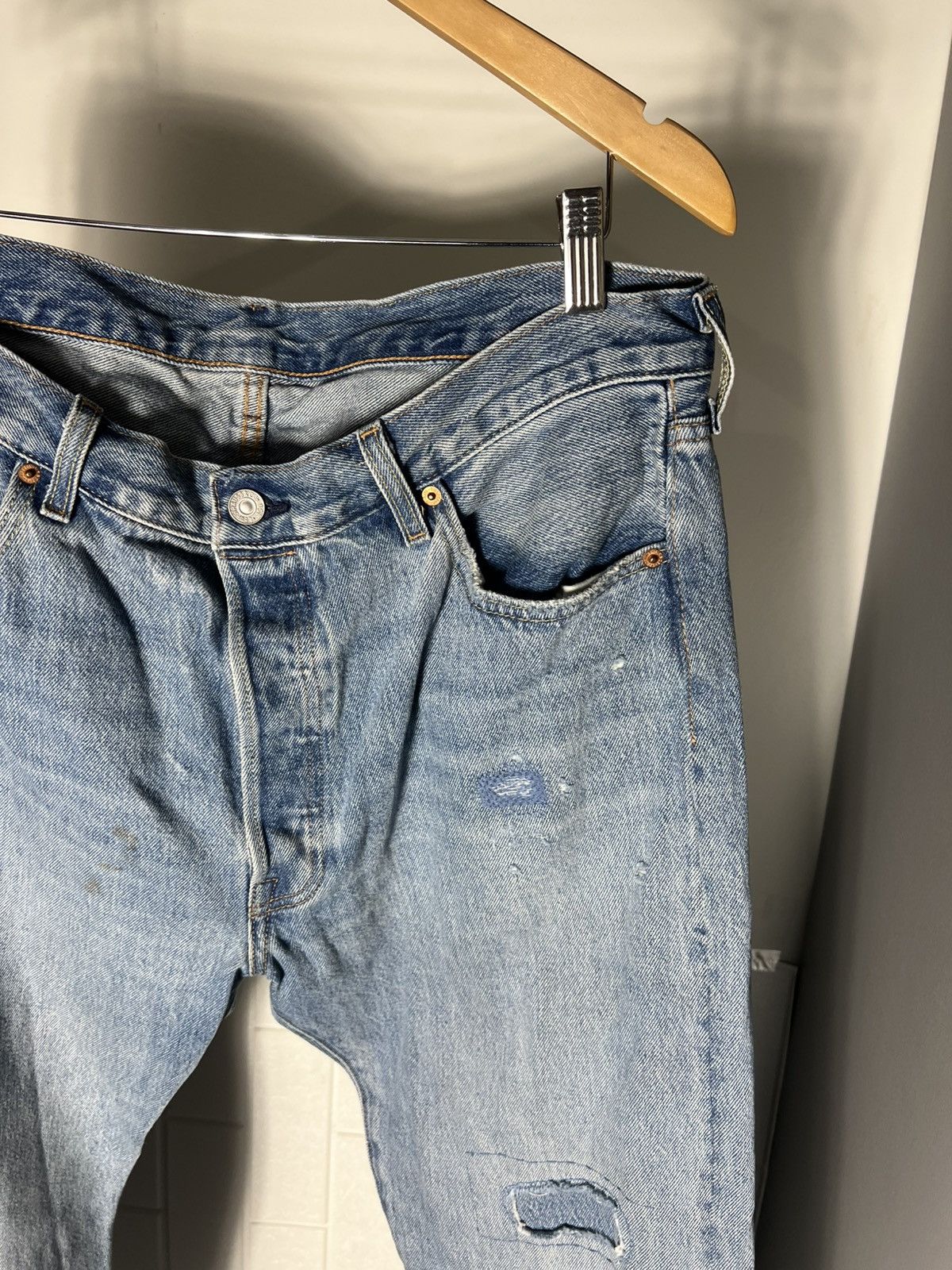Levi's VINTAGE LEVI’S 501 150 YEARS DESIGNER DENIM JEANS CASUAL Size US 36 / EU 52 - 11 Thumbnail