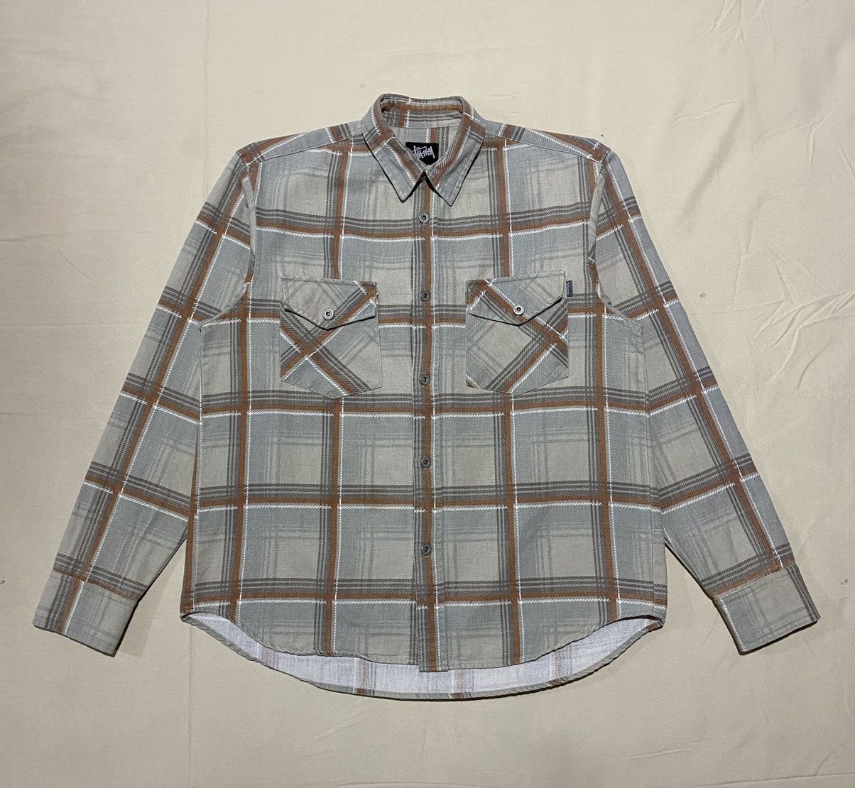 Stussy Vintage Stussy Flannel Shirt Snap Button Ups Size US M / EU 48-50 / 2 - 1 Thumbnail