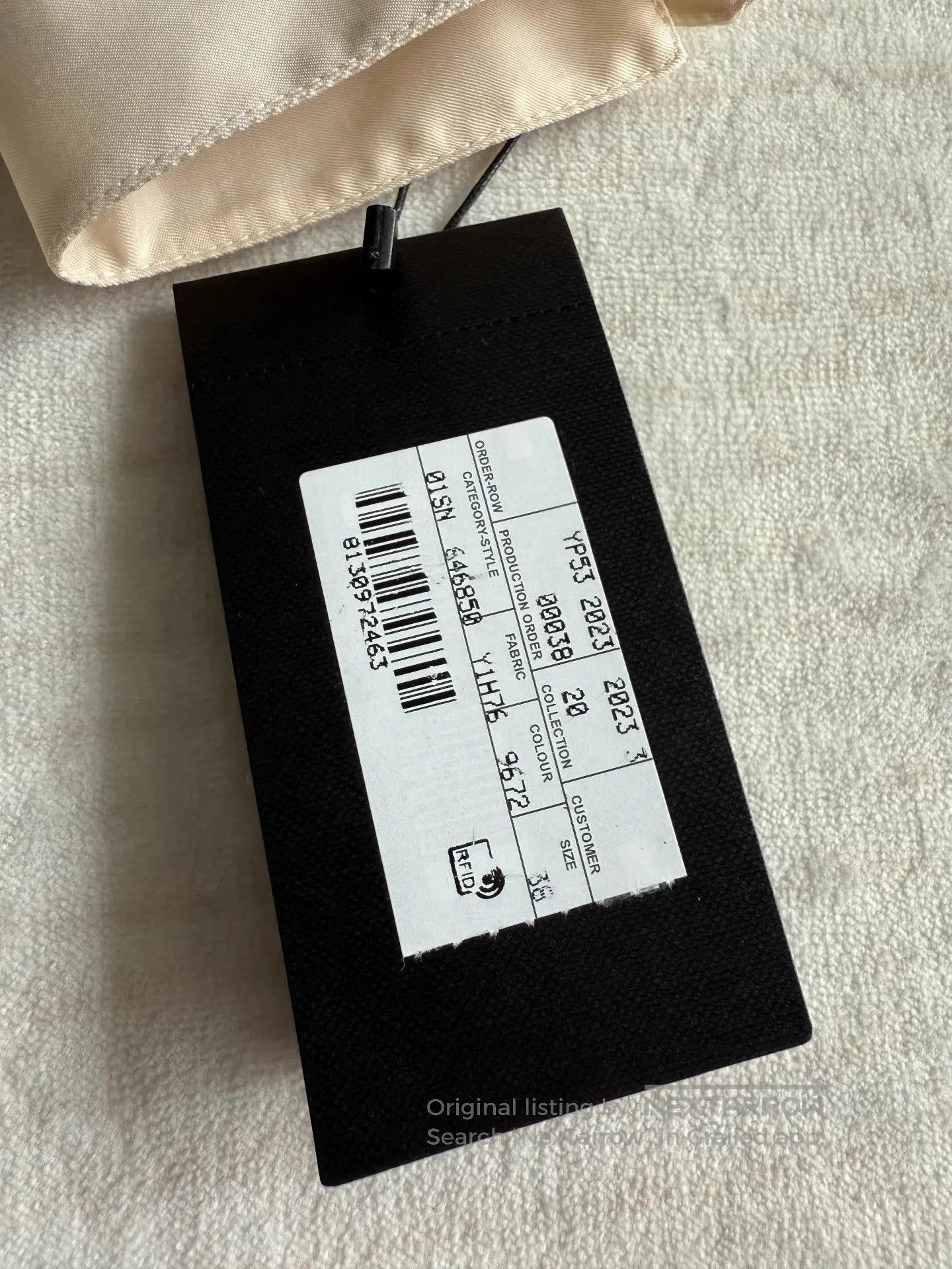 Saint Laurent Paris Beige Long Sleeve Button-Up Shirt Size M. Size US M / EU 48-50 / 2 - 4 Thumbnail