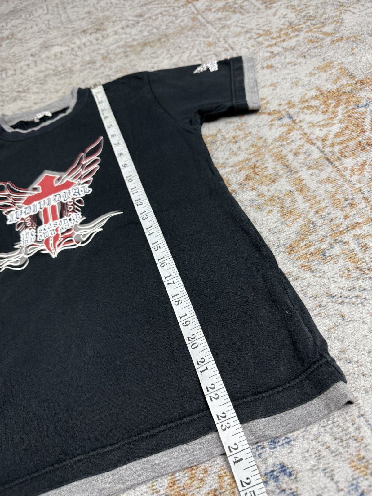 Hysteric Glamour Sasari cross ifsix style tshirt Size US M / EU 48-50 / 2 - 11 Thumbnail